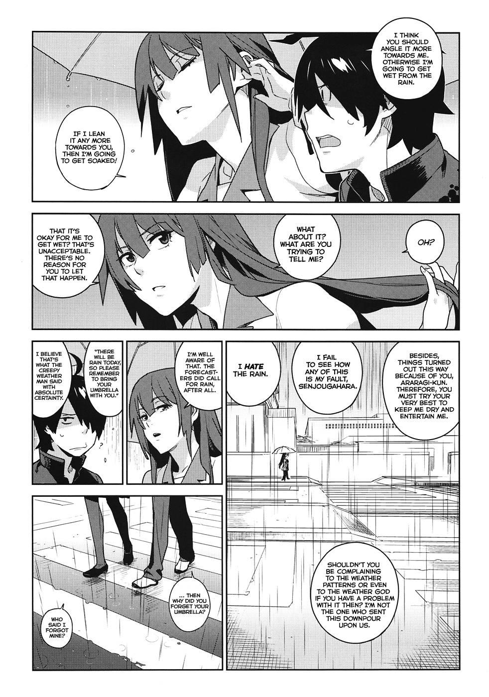 Bakemonogatari Dj - Hitagi Frog Chapter 1000 Page 4